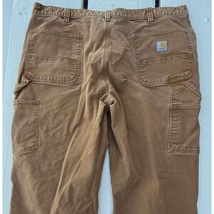 CARHARTT 103334 211 - Men's Relaxed DuckDouble Knee Canvas Carpenter Pants 42x32